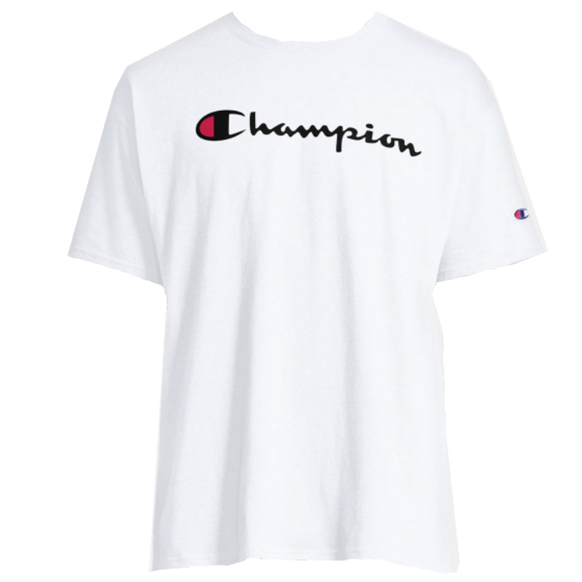 Champion script tee black hotsell