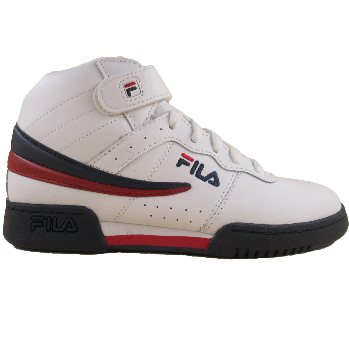 Fila Ray Classic White With Red And Green. Youth Sz 13Casual shoes.  Sneakers.