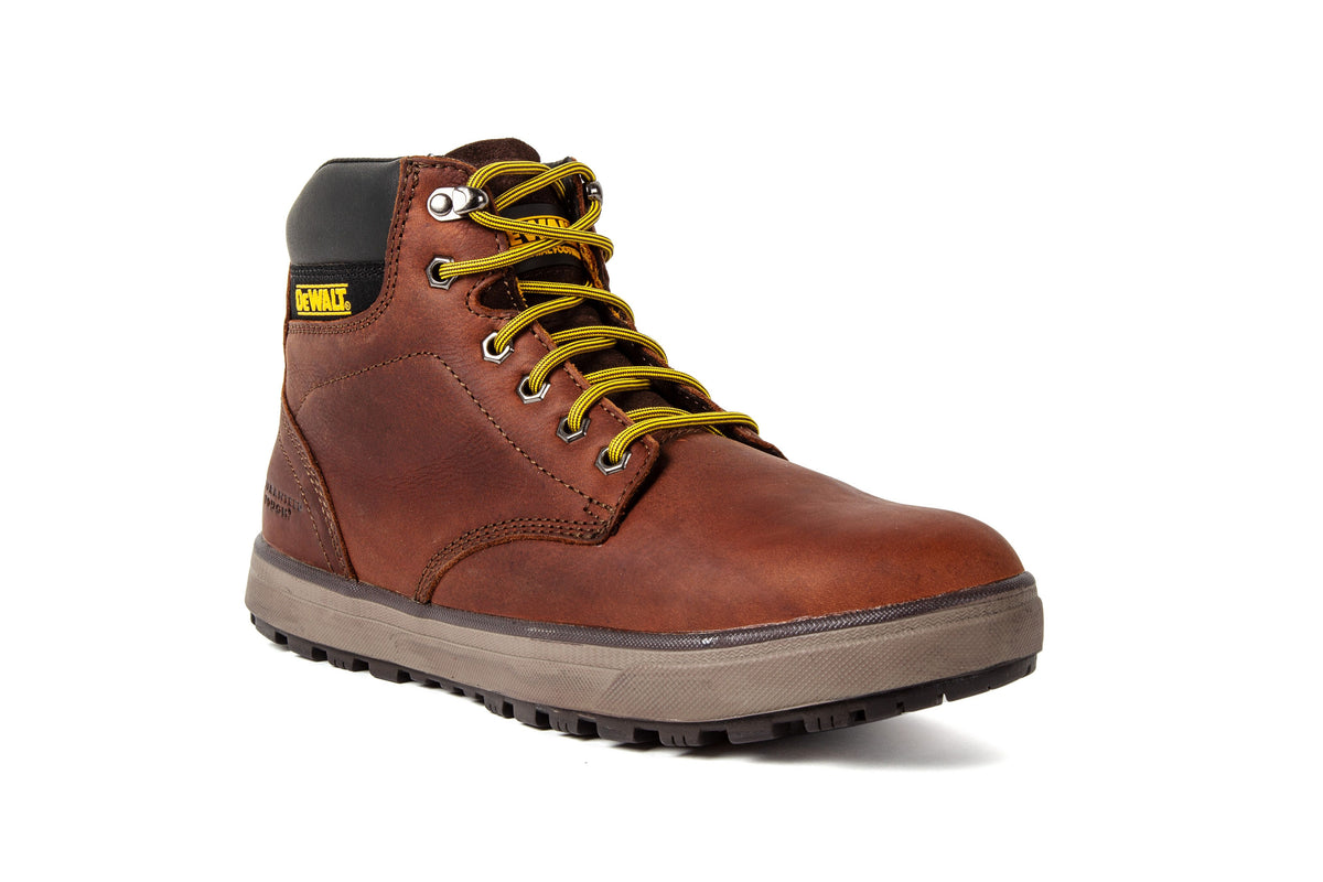 DEWALT Men s DXWP10024 Plasma Leather Plain Toe Work Boots That