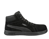 Puma Men's 630305 Iconic Suede Mid Composite Safety Toe Metal Free Work Shoes ThatShoeStore