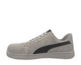 Puma Men's 640315 Iconic Stone Suede Low Composite Safety Metal Free Work Shoes ThatShoeStore