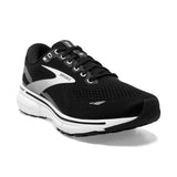 Brooks Men's 110393 012 Ghost 15 Black Blackened Pearl White Cushion Neutral Running Shoes ThatShoeStore