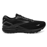 Brooks Men's 110393 020 Ghost 15 Black Black Ebony Cushion Neutral Running Shoes ThatShoeStore