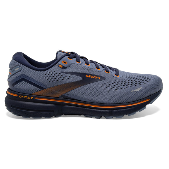 Brooks Men's 110393 025 Ghost 15 Flintstone Peacoat Oak Cushion Neutral Running Shoes