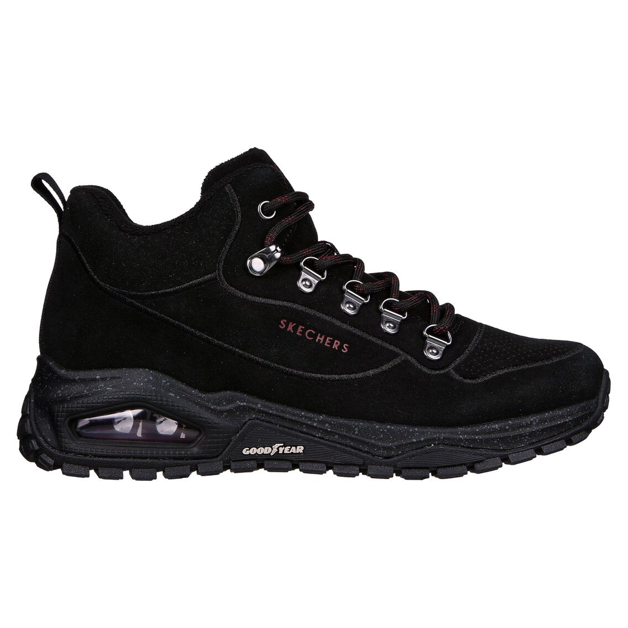 Skechers Women s 177185 Uno Trail Outdoor Stroll Black Casual Hiking B That Shoe Store and More