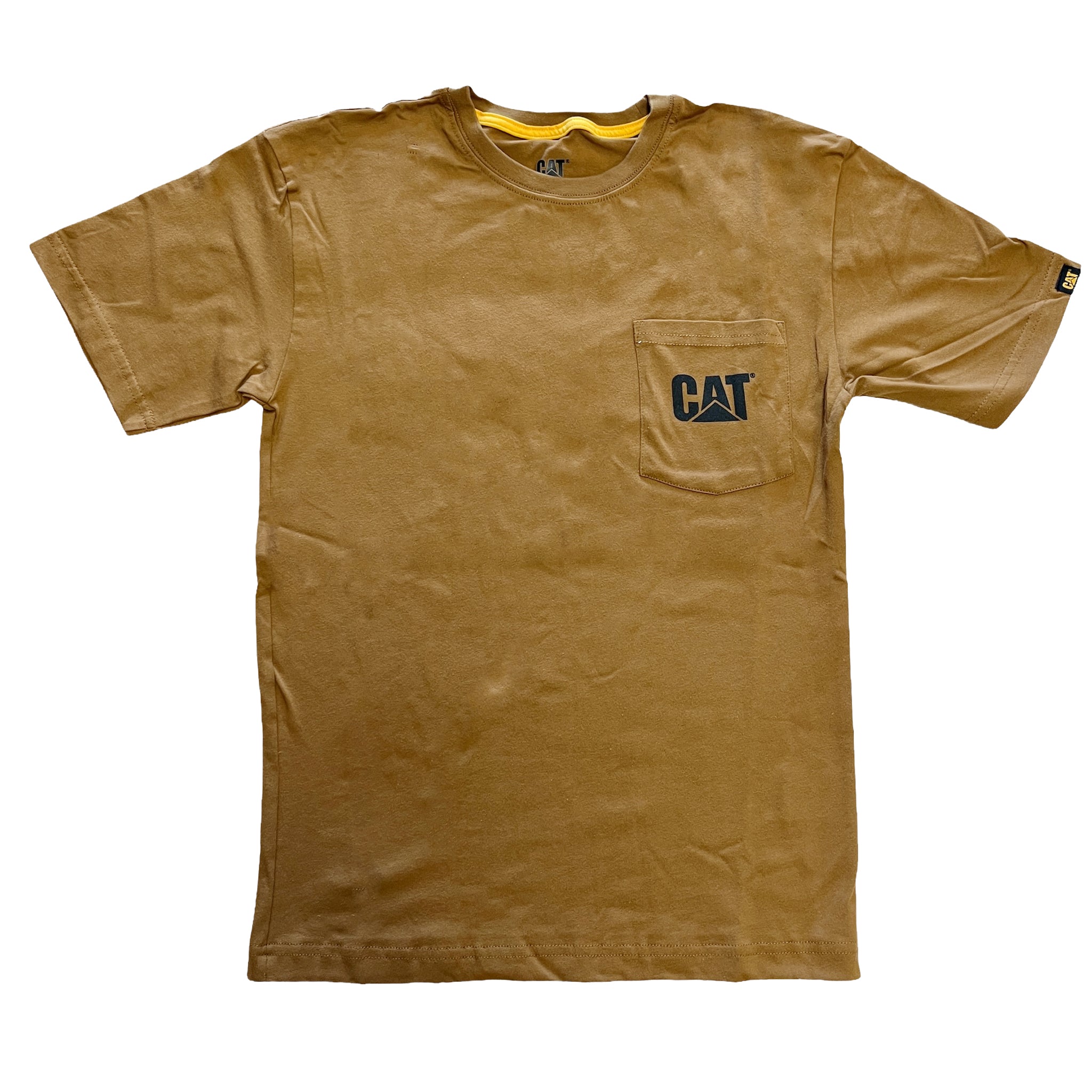 Caterpillar Men s Trademark Logo Pocket T Shirt 1510552