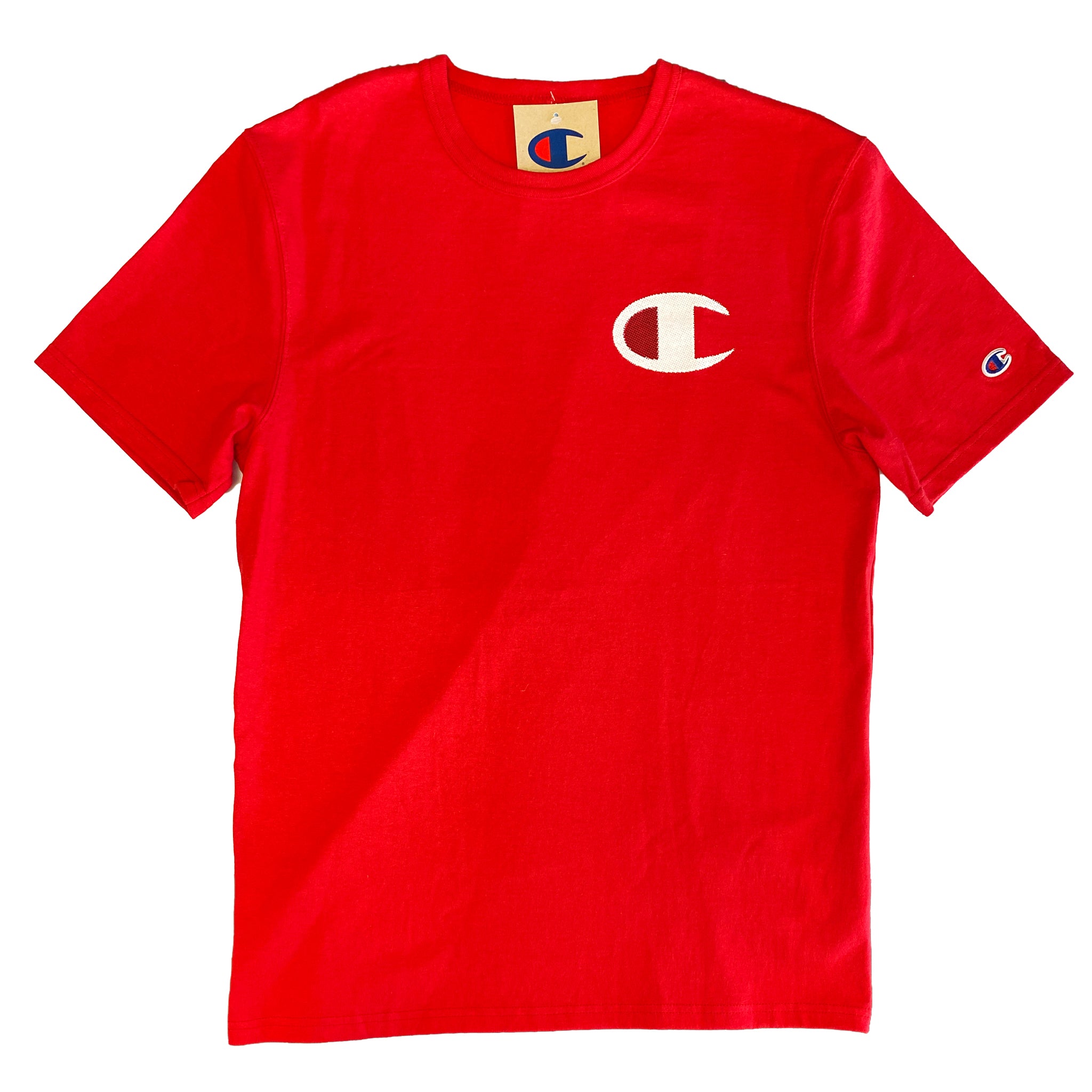 CHAMPION Heritage Red Mens T-Shirt - RED, Tillys
