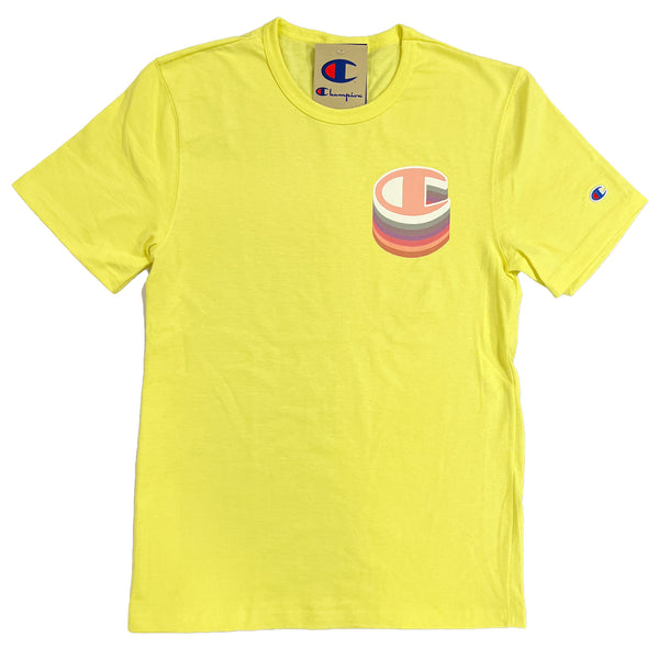 Champion Men s Puff C Heritage Short Sleeve T Shirt