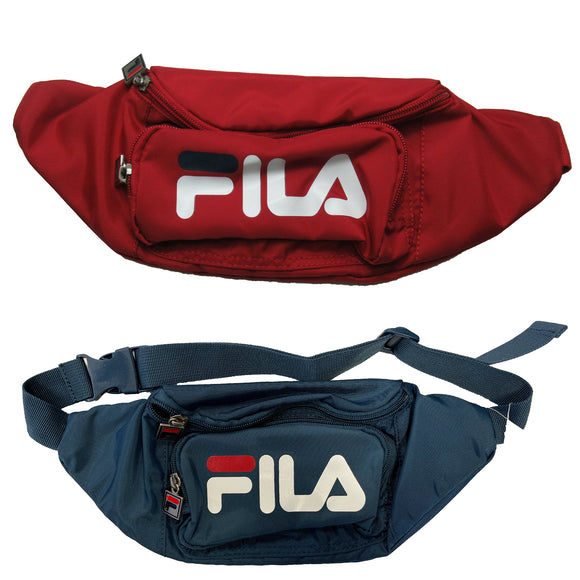 FILA) Lilac Fila Shoulder Bag with Zipper Detailing in Lilac | DEICHMANN