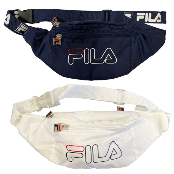 Fila Backpack Unisex Mini Navy Blue Signature Adjustable Straps Shoulder Bag  | eBay