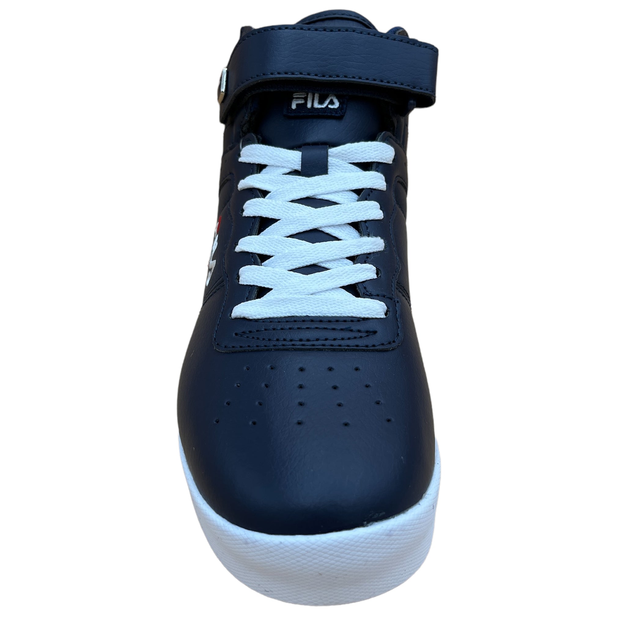 daarna escaleren bijvoorbeeld Fila Men's Vulc 13 Mid Navy White Red Casual Shoes 1SC60526-422 – That Shoe  Store and More