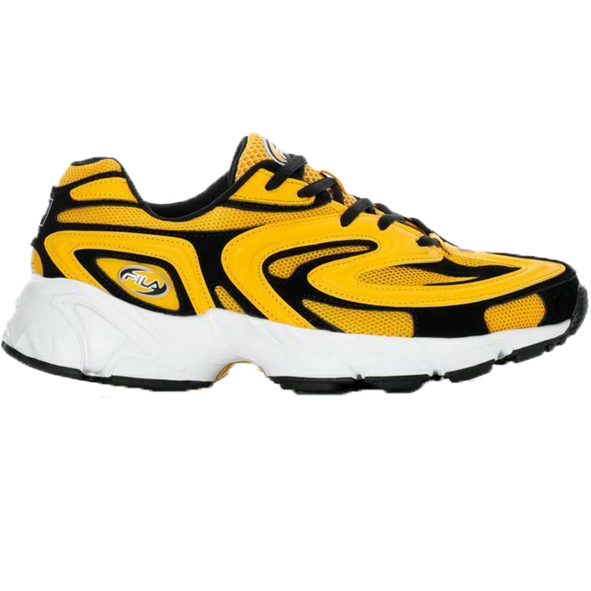 plastic kleding Melodieus Fila Men's Creator Casual Heritage Running Shoes Yellow Black – That Shoe  Store and More