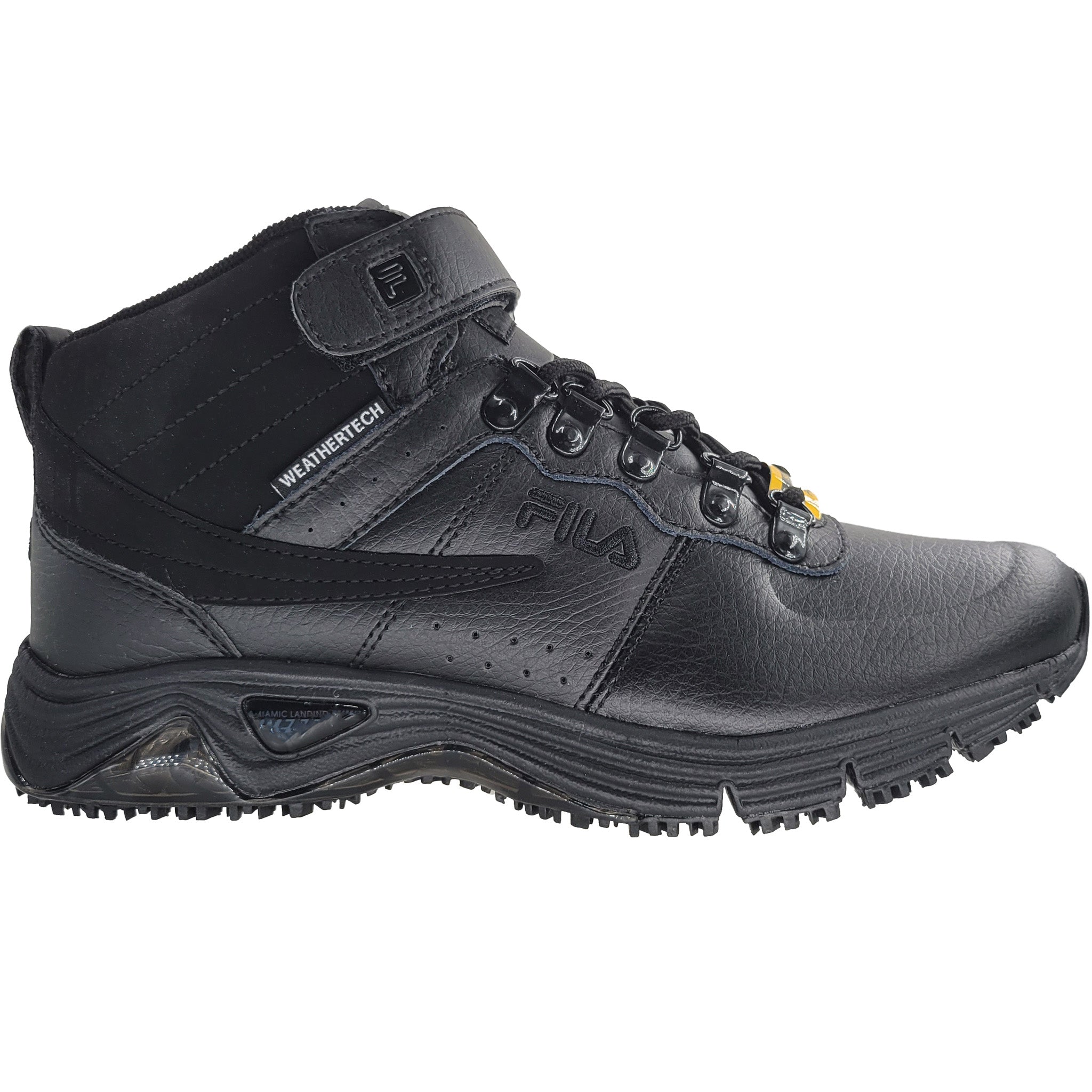 Slordig Nutteloos schrobben Fila Men's Weathertech LT SR Slip Resistant Work Shoe Black / Dark Sil –  That Shoe Store and More