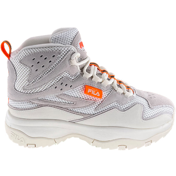 Fila Women's Ranger Boots Casual Sneaker Boot Grey Orange 5HM01097