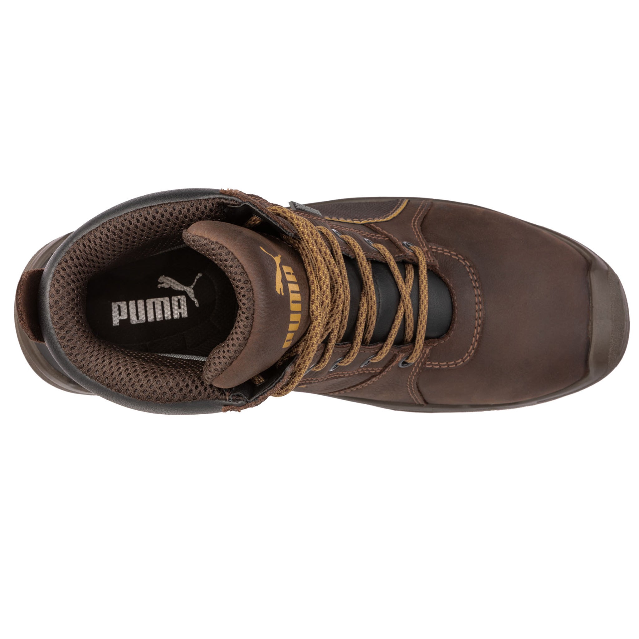 Puma Men s 630785 Tornado Brown Composite Safety Toe Work Boots That Shoe Store and More