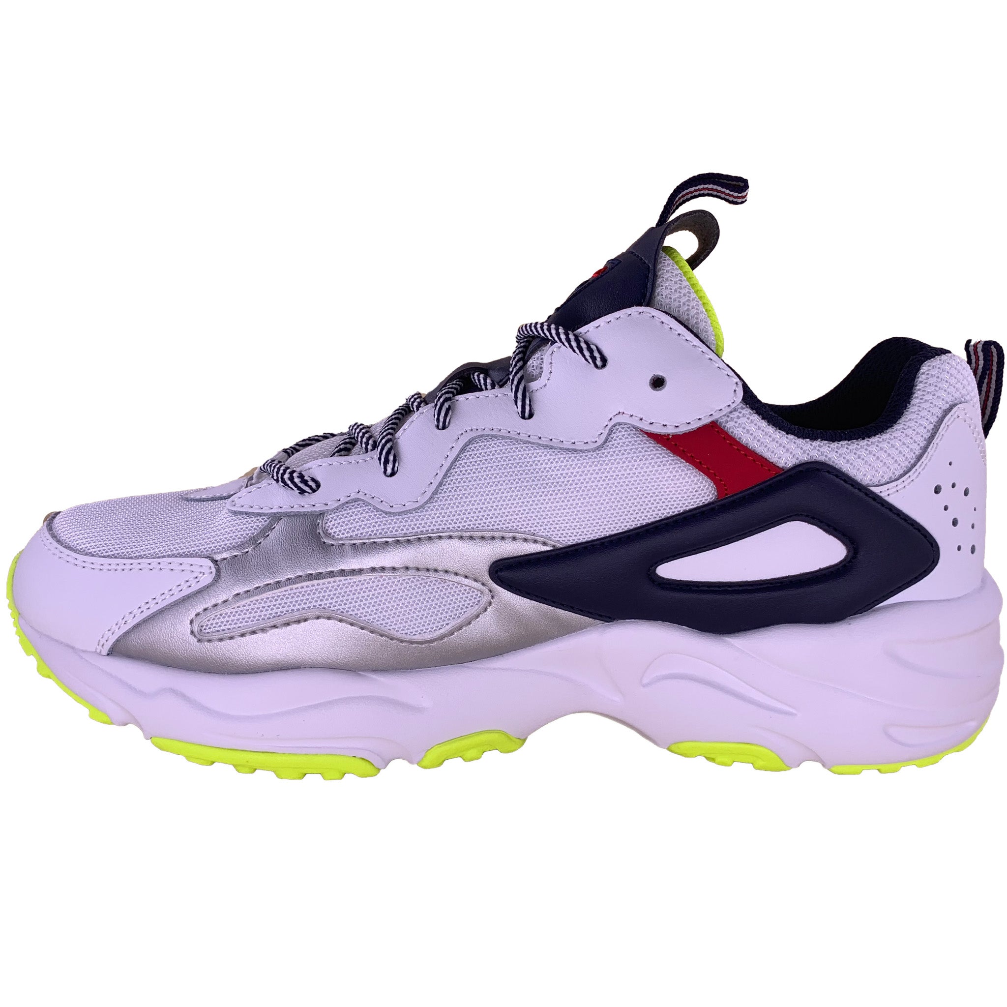 Fila ray shops white navy red