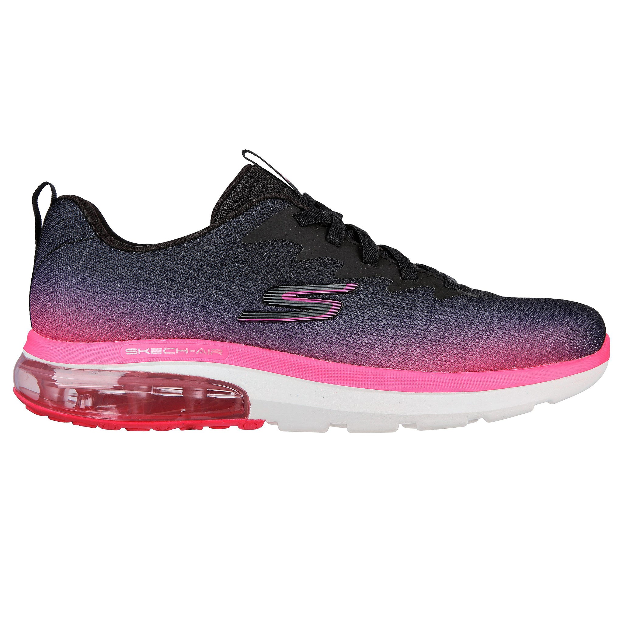 Skechers Women's 124348 GOwalk Air 2.0 Quick Breeze Black/Hot Pink Ath – That Store More