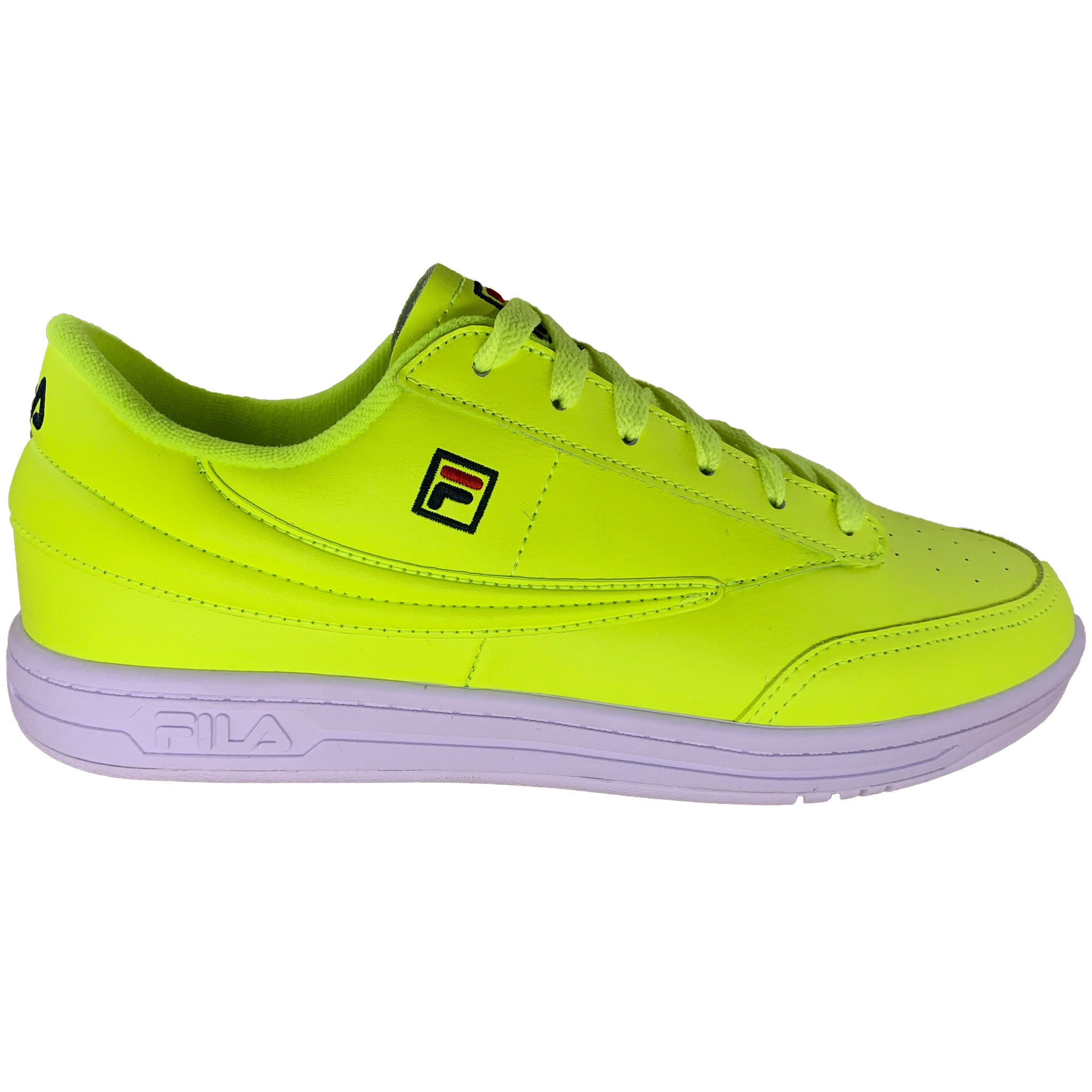 højen kassette uanset Fila Men's Tennis 88 Neon Safety Yellow Navy Red – That Shoe Store and More